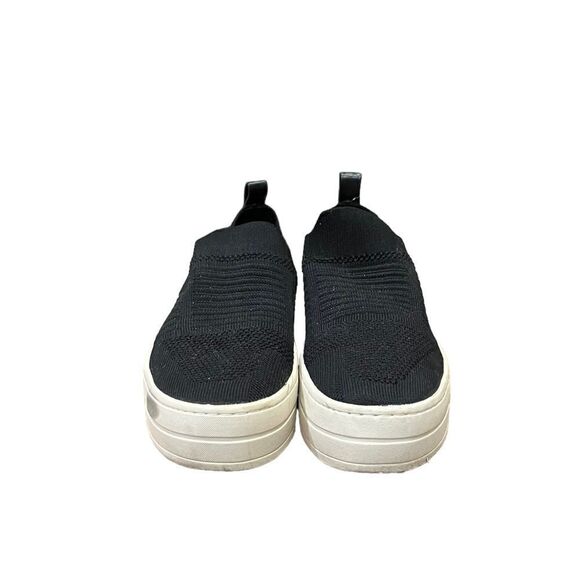 J slides black platform slip on shoes. Size 6 - Picture 5 of 8